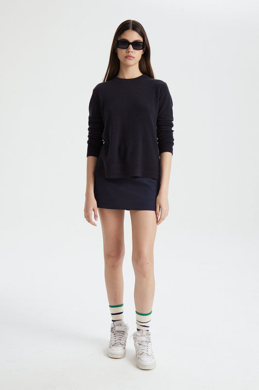 Paloma Cashmere sweater Dark Blue.