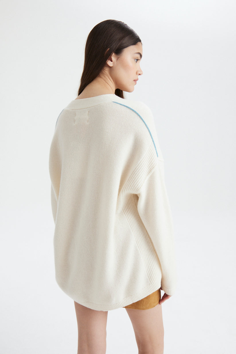 Jazmin Cashmere sweater White