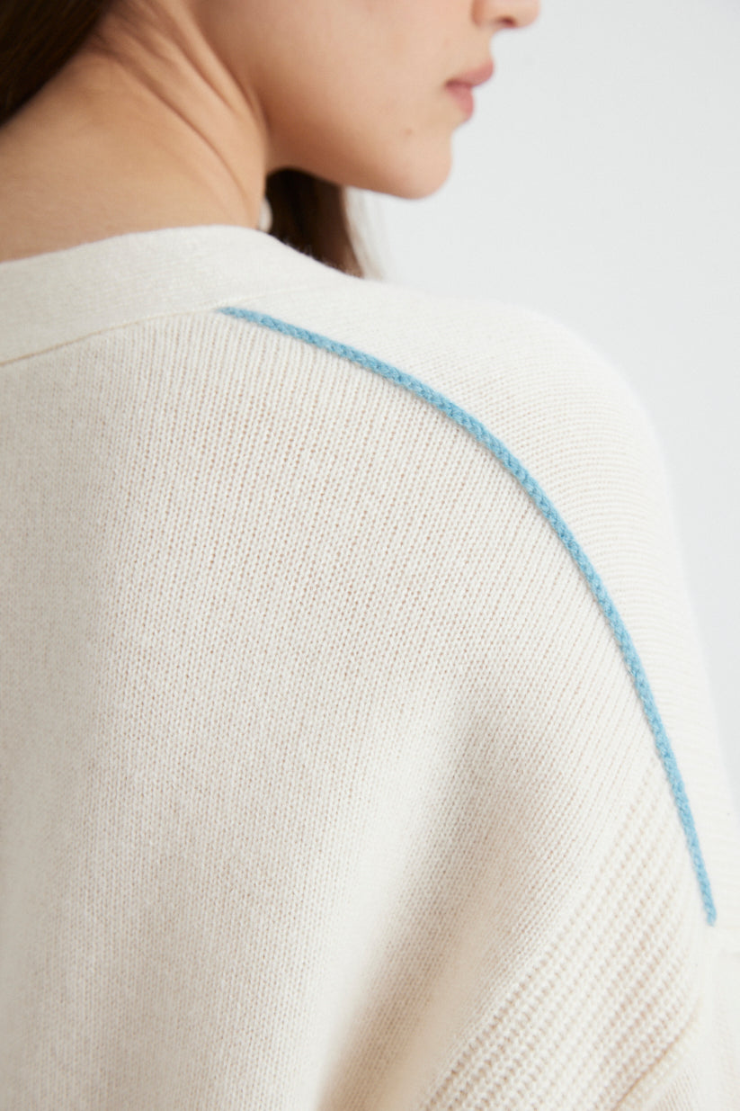 Jazmin Cashmere sweater White