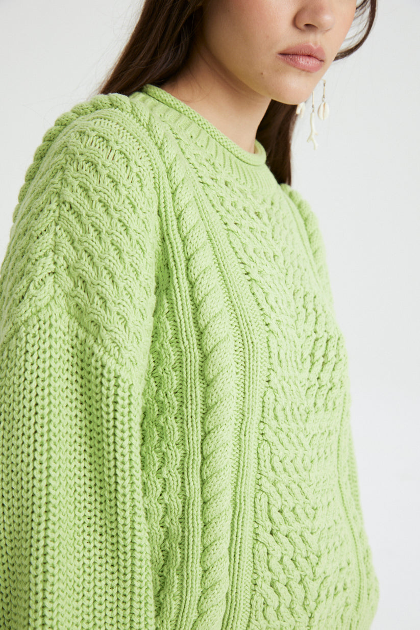 Sweater Amaranto Verde.