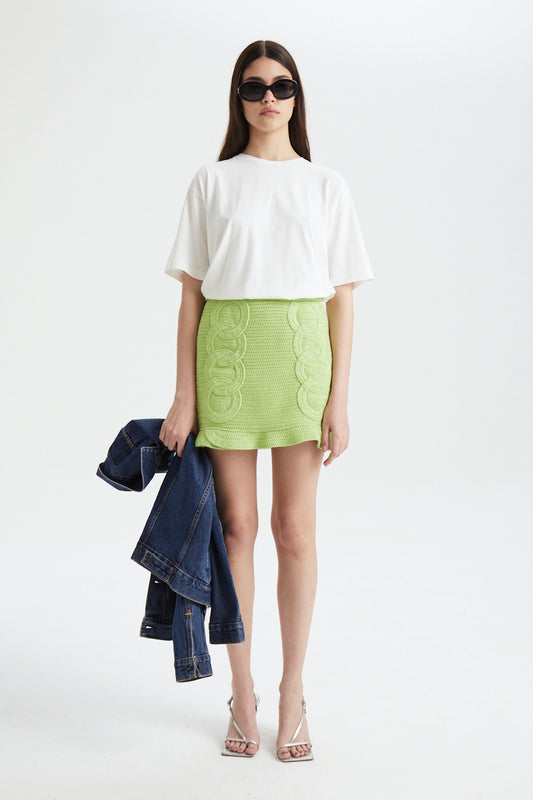 Pollera Nori Verde.