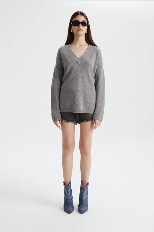 Jazmin Cashemere sweater Grey